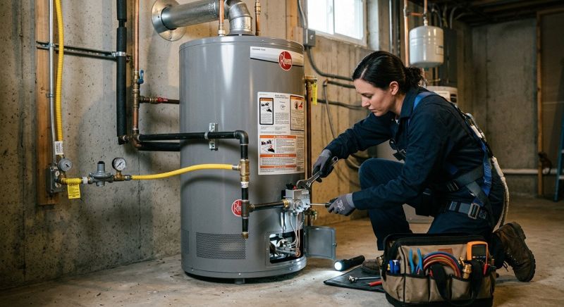 Gas Water Heater Repair in Katy, TX