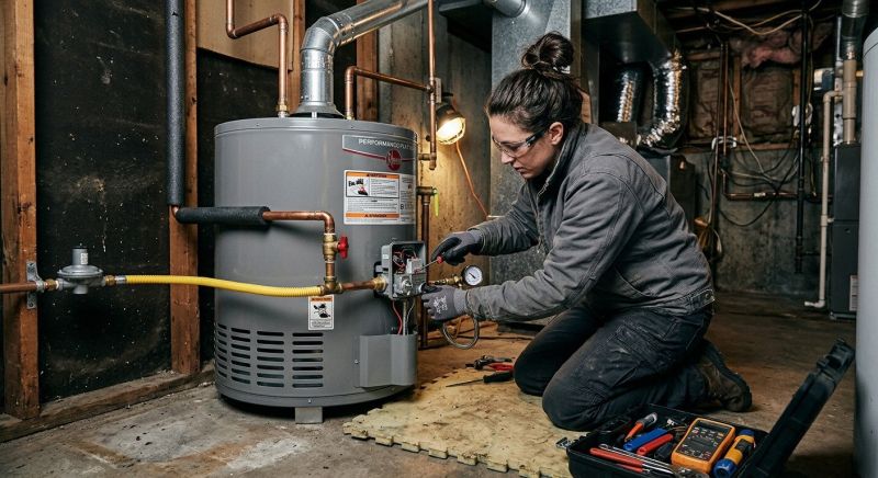 Gas Water Heater Repair in Fredericksburg, VA